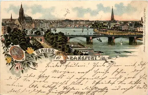 Gruss aus Frankfurt - Litho -229632