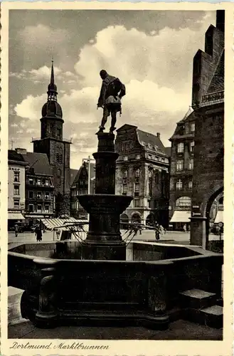 Dortmund - Marktbrunnen -400524