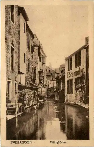 Zweibrücken - Mühlgässchen -400342
