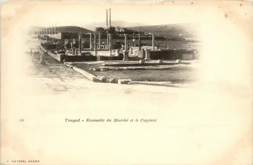 Timgad - Ensemble du Marche -401368