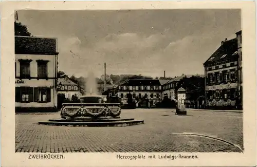 Zweibrücken - Herzogsplatz -400326