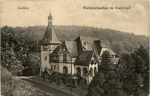 Aachen - Waldschlösschen im Stadtwald -299332