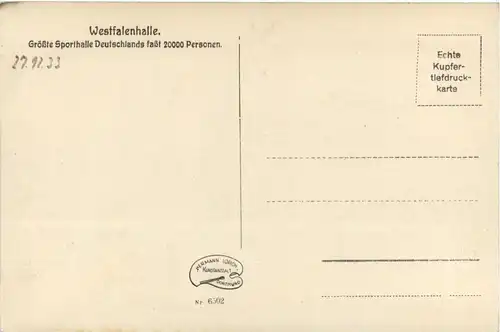 Dortmund - Westfalenhalle -400516