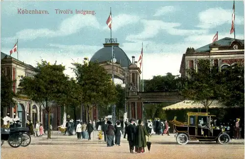 Kobenhavn - Tivolis Indgang -401992