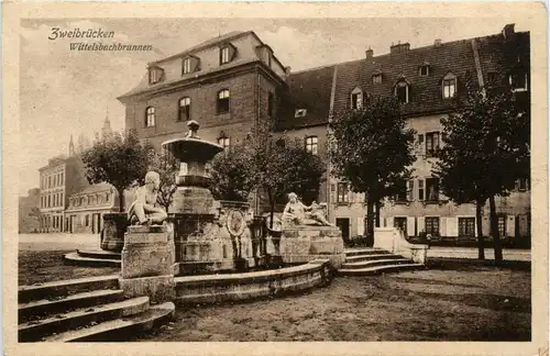 Zweibrücken - Wittelsbachbrunnen -400338