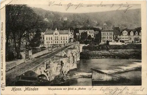 Hann. - Münden - Werrabrücke -402012