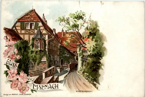 Gruss aus Eisenach - Wartburghof -401462