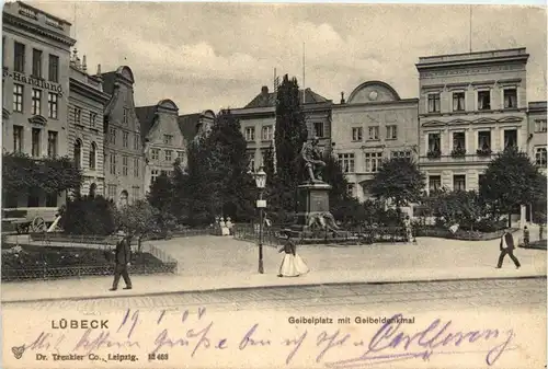 Lübeck - Geibelplatz -401482