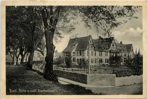 Soest - Partie mit Krankenhaus -299884