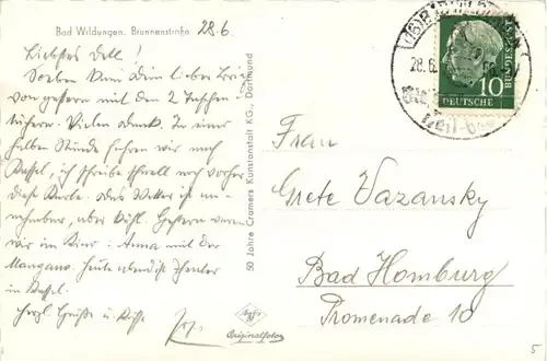 Bad Wildungen - Brunnenstrasse -401892