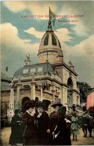 Exposition Universelle de Bruxelles 1910 - Pavillon du Brasil -401722