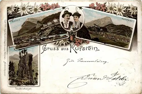 Gruss aus Kufstein - Litho -401170