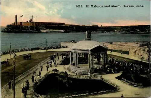 Havana - El Malecon and Morro -401824