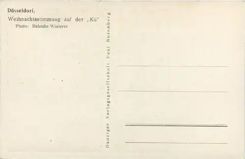 Gesegnete Weihnachten - Düsseldorf -402376