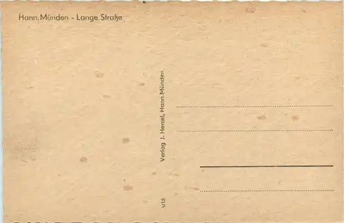 Hann. Münden - Lange Strasse -402394