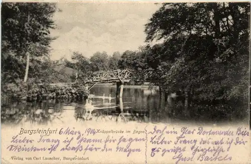 Burgsteinfurt - Knüppelbrücke im Bagna -401862