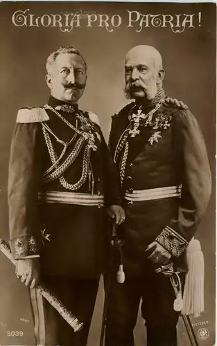 Kaser Franz Josef - Kaiser Wilhelm - Österrreich Deutschland -401394