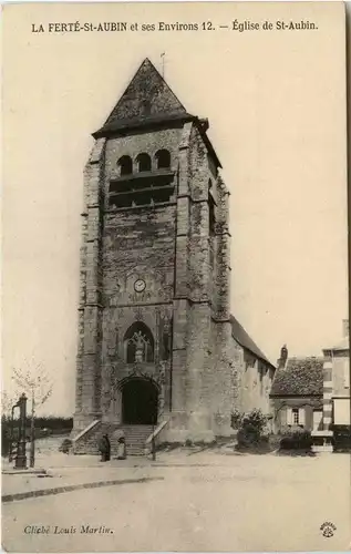 La Ferte St Aubin - Eglise de St. Aubin -401982