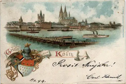 Gruss aus Köln - Litho -402344