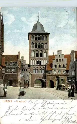 Lübeck - Burgthor -401484