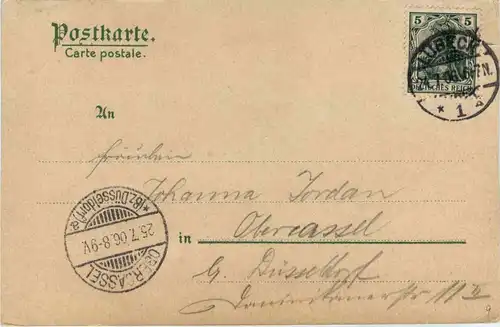 Lübeck - Burgthor -401484