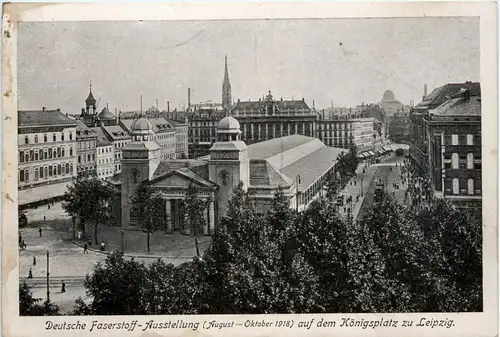 Deutsche Faserstoff Ausstellung Leipzig 1918 -402436