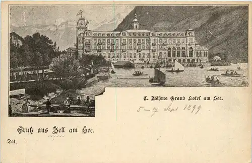 Gruss aus Zell am See - Böhms Grand Hotel -403510