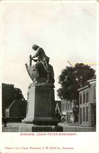 Zaandam - Czaar Perter Monument -403150
