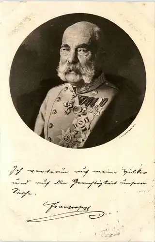 Kaiser Franz Josef -402516
