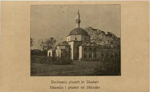 Dschamia plumit in Skutari -403220