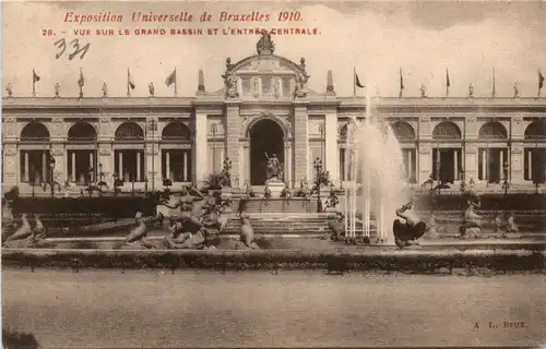 Exposition Universelle de Bruxelles 1910 -401714