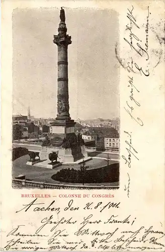 Bruxelles - colonne du Congres -401734