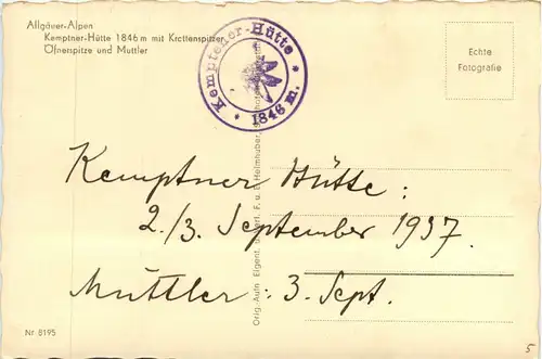 Kemptner Hütte -402502