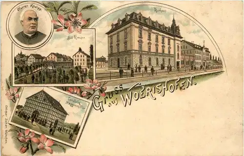 Gruss aus Wörishofen - Litho -403230