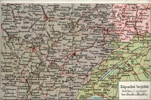 Besancon Belfort Dijon - Map -402912