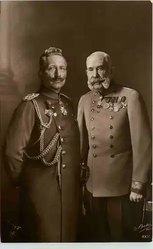 Kaser Franz Josef - Kaiser Wilhelm - Österrreich Deutschland -401406