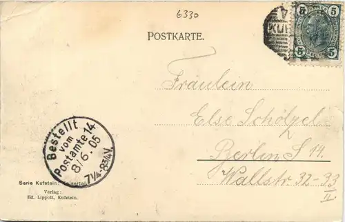 Kufstein, Kaiserbebirge und Umgebung/Tirol - Kufstein -330074
