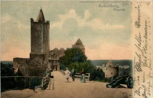 Saaleck/Sachsen-Anhalt - Rudelsburg-Eingang -330154