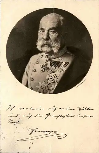 Kaiser Franz Josef -402514
