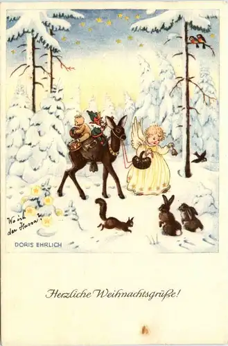 Weihnachten - Kinder sign. Doris Ehrlich -402354