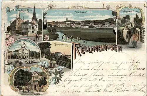 Gruss aus Kellinghusen - Litho -401770