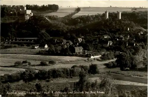 Saaleck - Ausblick vom Himmelreich nach Rudelsburg und Saaleck -330210