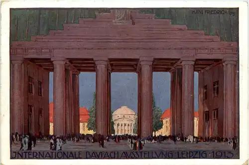 Leipzig - Baufachausstellung 1913 -403080