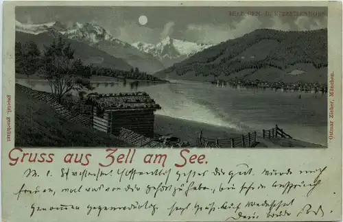 Gruss aus Zell am See - Litho -403480