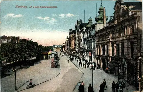 Hamburg - St. Pauli-Spielbudenplatz -330338