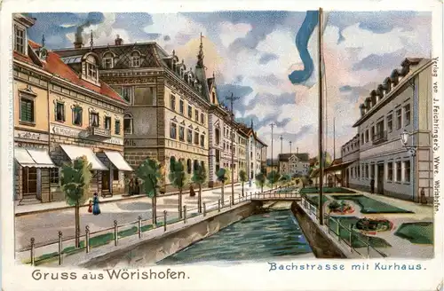 Gruss aus Wörishofen - Litho -403226