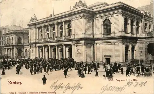 Hamburg - Börse kurz vor Beginn -330358