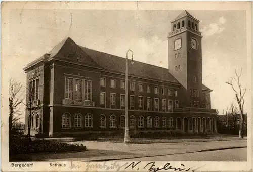 Hamburg - Bergedorf, Rathaus -330308