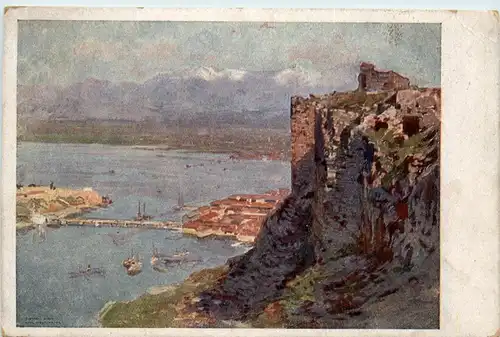 skutari vom alten türkischen Kastell -403186