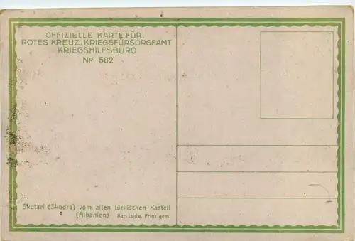 skutari vom alten türkischen Kastell -403186